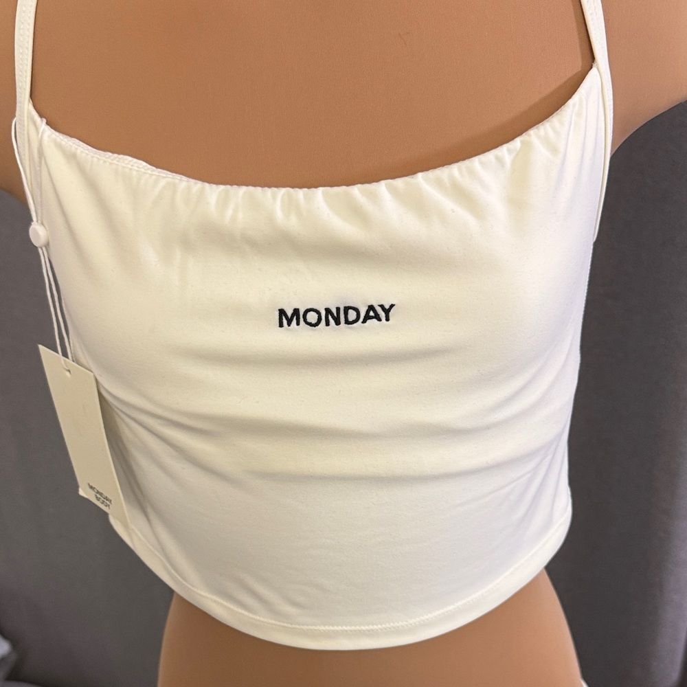 Monday Swimwear Ivory Tank Top - Picture 9 of 9